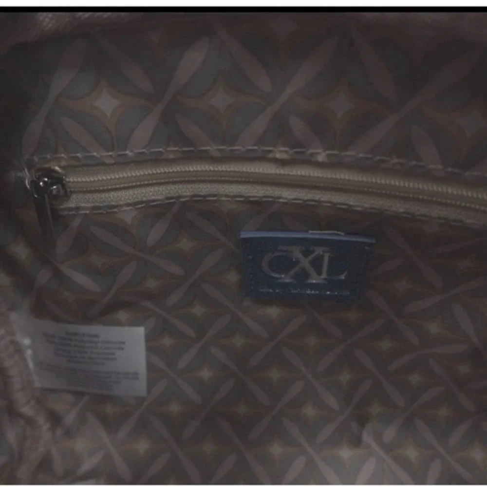CXL‎ Christian Lacroix Jasper PU Denim Satchel Bag Blue NEW